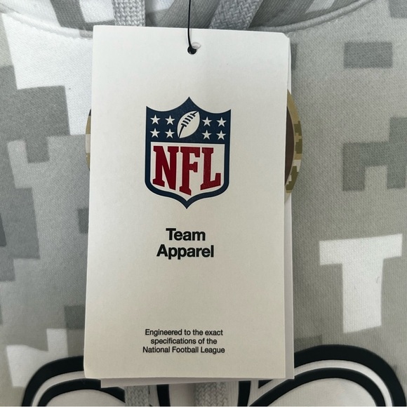 Nike New Orleans Saints Salute to Service Hoodie Sweatshirt Mens Size Medium - Picture 7 of 10